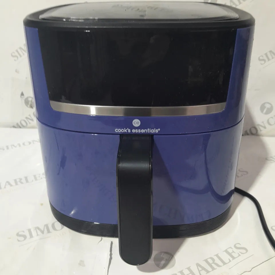 COOK'S ESSENTIALS 4L AIR FRYER NAVY