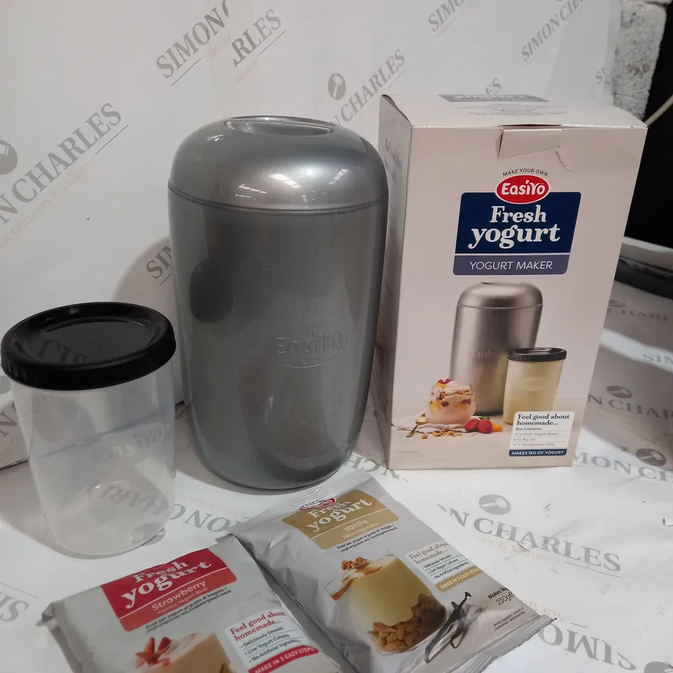 BOXED EASIYO FRESH YOGURT MAKER WITH 2 SACHETS 