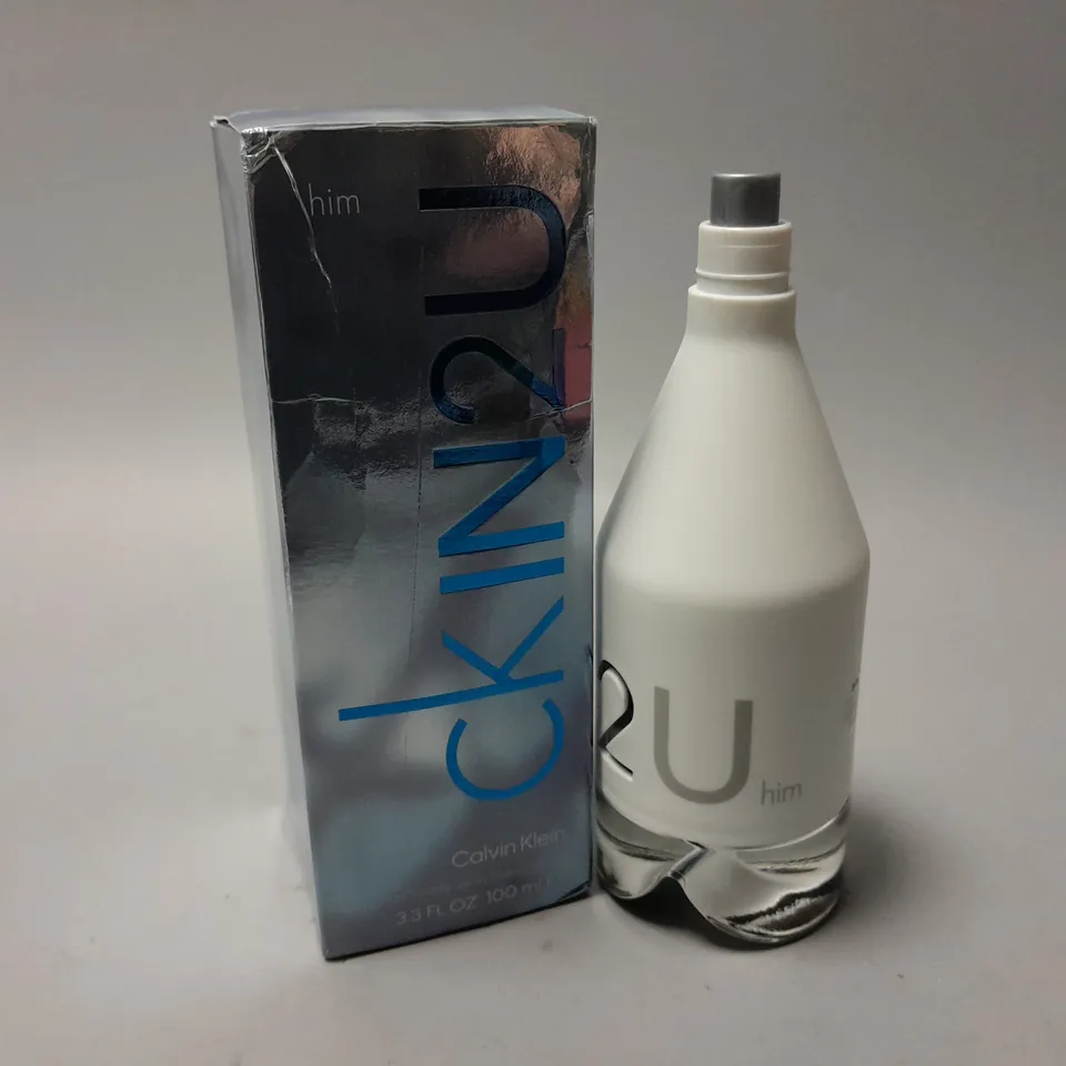 BOXED CALVIN KLEIN CKIN2U EAU DE TOILETTE 100ML RRP £50