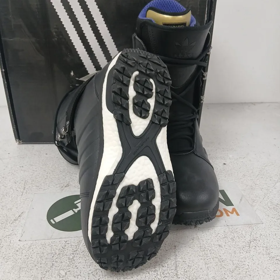 ADIDAS TACTICAL ADV SNOWBOARDING BOOTS - BLACK, UK 10 (US 10.5)