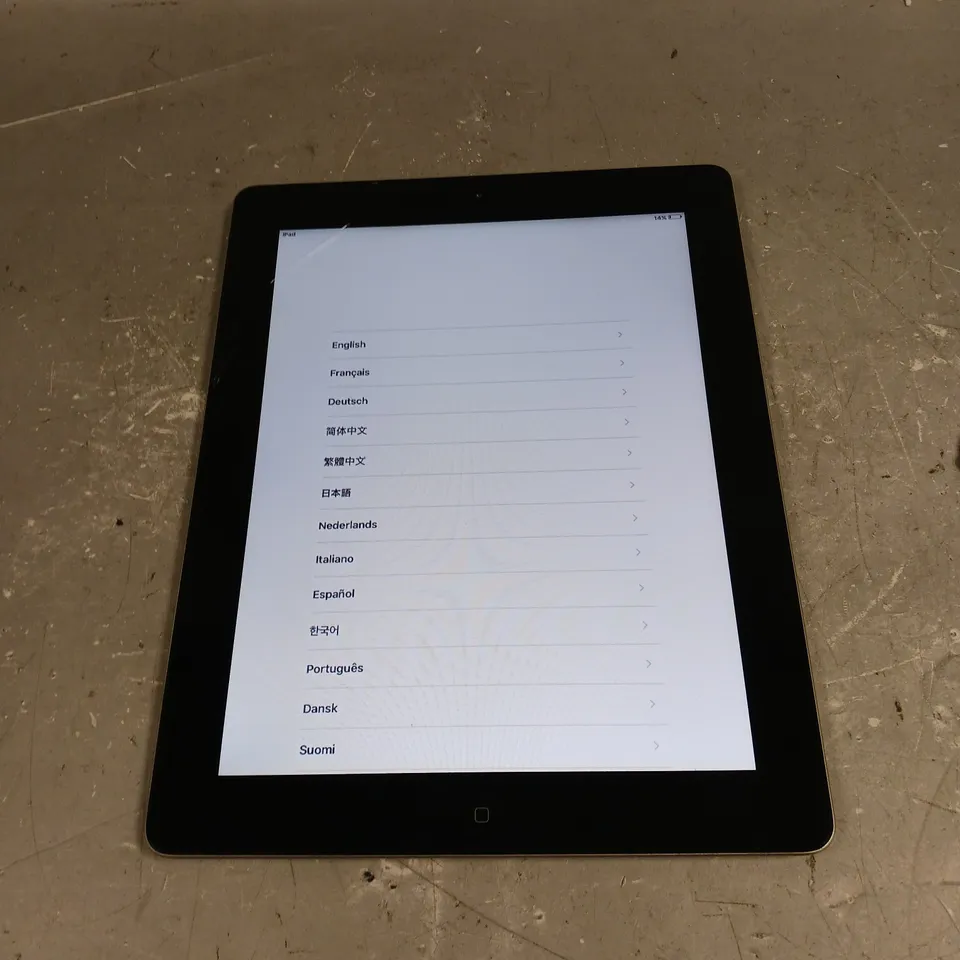 APPLE IPAD 2 SILVER 16GB - MODEL A1395