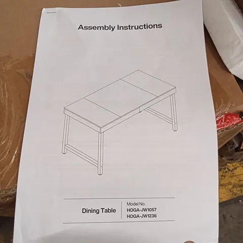 BOXED TRIBESIGNS INDUSTRIAL EXECUTIVE DESK - RUSTIC BROWN/BLACK (1 BOX)