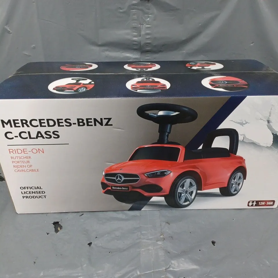 BOXED MERCEDES-BENZ C-CLASS RIDE ON 