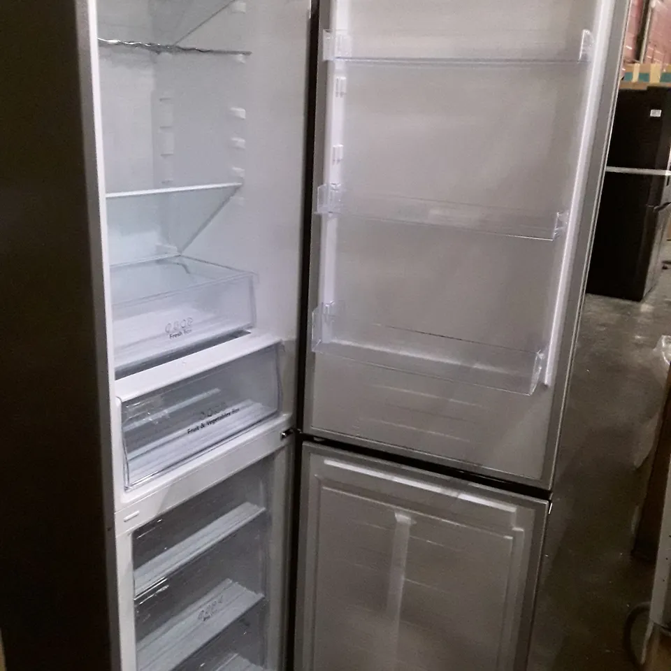 HISENSE RB440N4ACD 60/40 TOTAL NO FROST FRIDGE FREEZER - STAINLESS STEEL