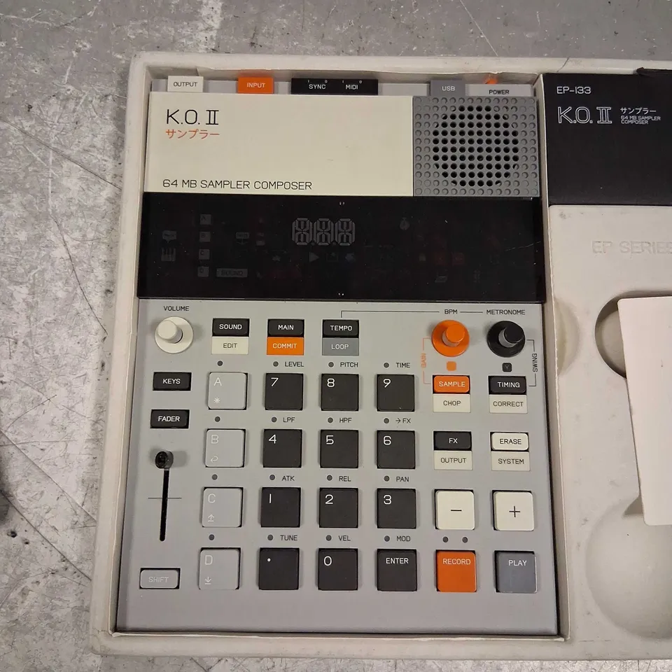 BOXED K.O.II 64MB SAMPLER COMPOSER