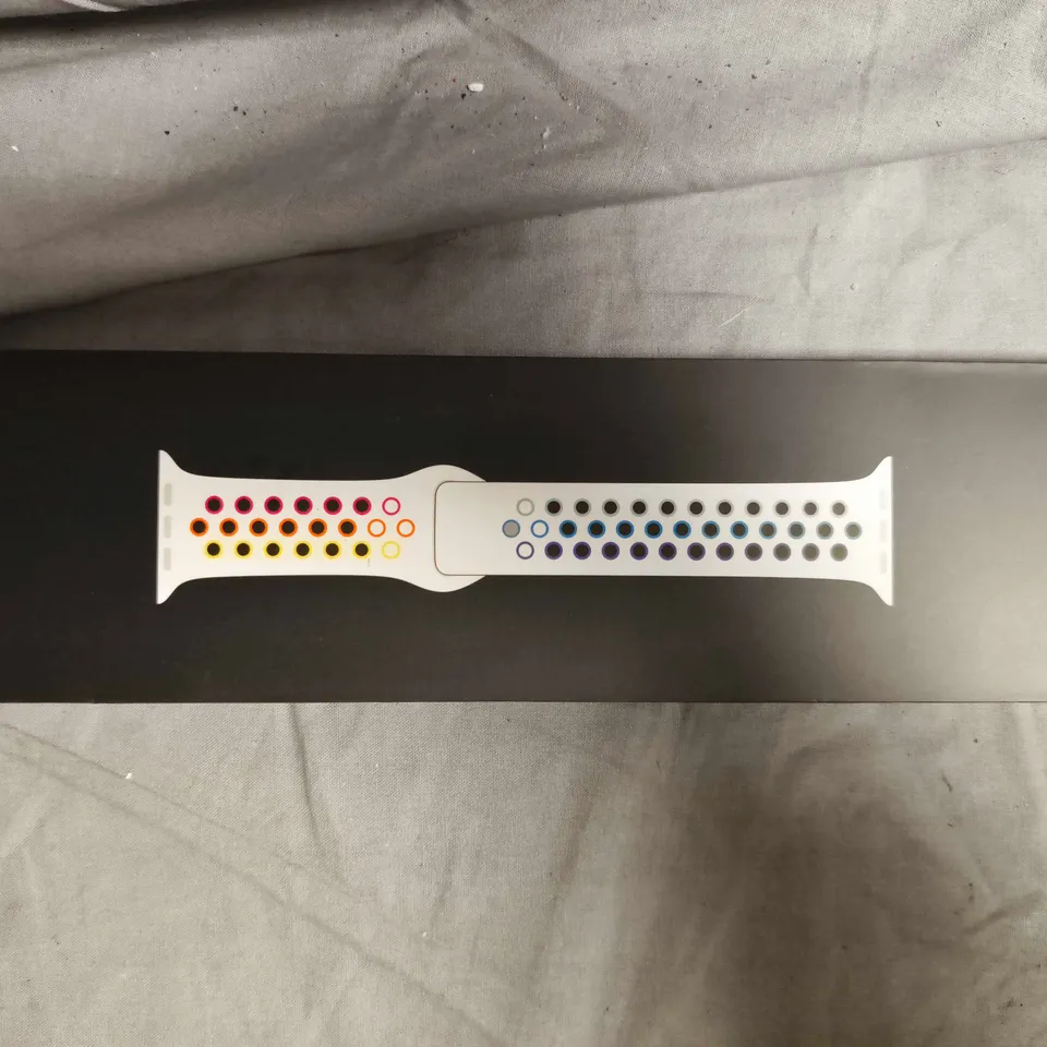 BOXED APPLE WATCH STRAP - PRIDE EDITION NIKE SPORT BAND - 40MM