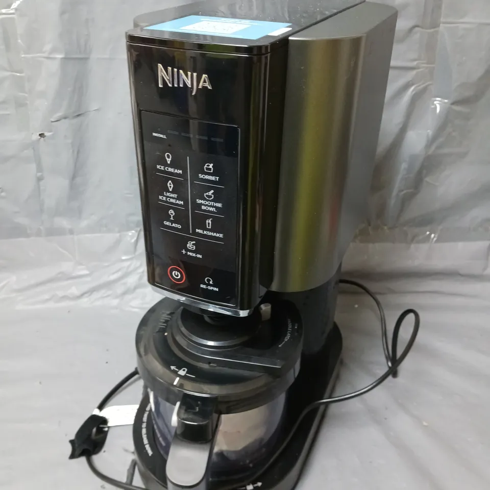 BOXED NINJA CREAMI ICE CREAM & FROZEN DESSERT MAKER NC300UK RRP £199