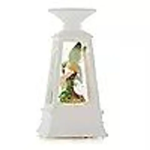 HOME STORIES FLORAL CANDLE HOLDER & ANIMAL WATER SPINNER LANTERN