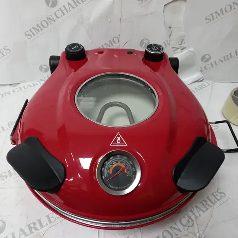 home elk temperature control 1200 watts pizza cooker 