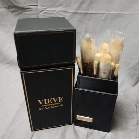 BOXED VIEVE MAKEUP BRUSHES THE FULL EXPRESSION SET