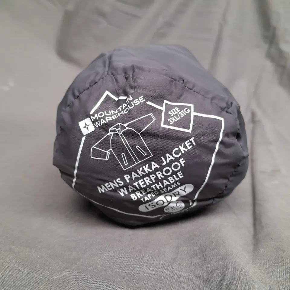 MOUNTAIN WAREHOUSE MEN PAKKA JACKET WATERPROOF JACKET - 3XL