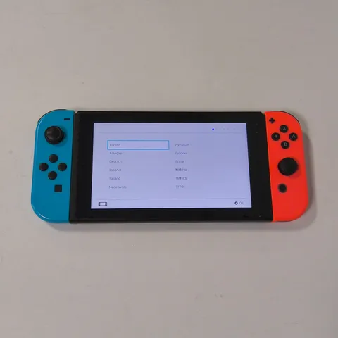 UNBOXED NINTENDO SWITCH HAC-001(-01) HANDHELD GAMING CONSOLE