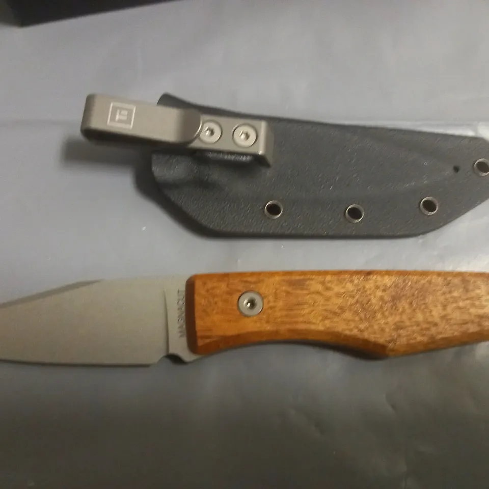 BOXED MAGNACUT THE LOOKOUT EDC FIXED BLADE KNIFE