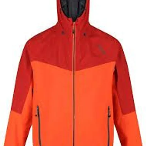 BRAND NEW REGATTA IMBER FULL ZIP JACKET IN MAGMA/ORANGE - UK M