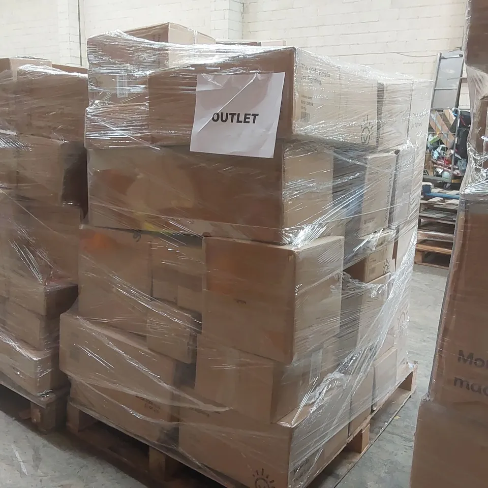PALLET CONTAINING A VERY LARGE QUANTITY OF ASSORTED LIGHTING ITEMS