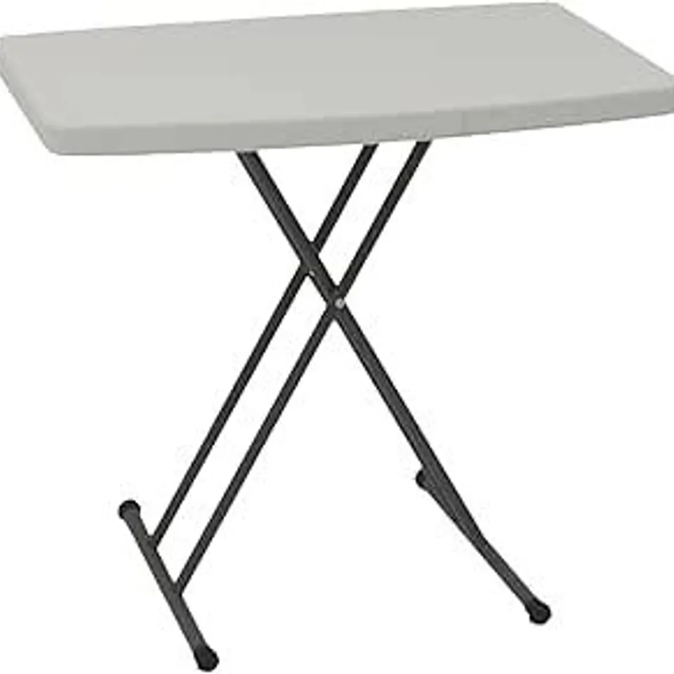 BOXED 2.5FT 76CM FOLDING HEAVY DUTY OUTDOOR TRESTLE PARTY GARDEN TABLE