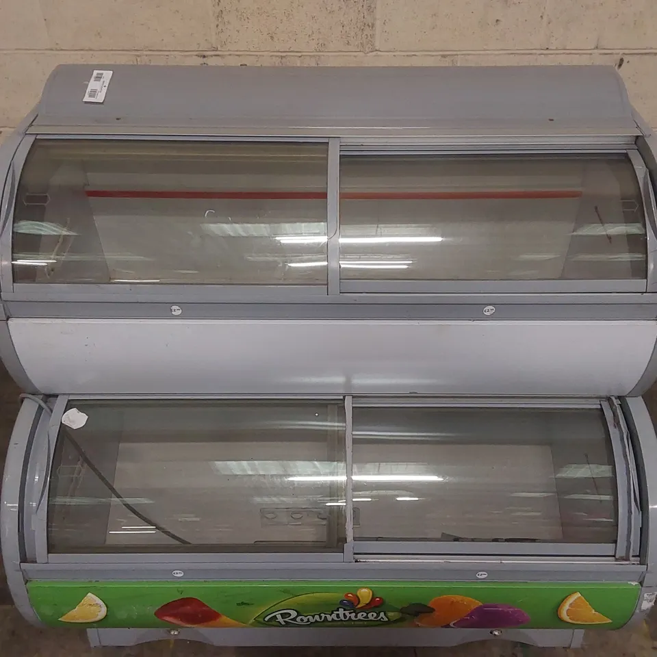EPTA ROUNTREES BRANDED COMMERCIAL ICE CREAM DISPLAY FREEZER 