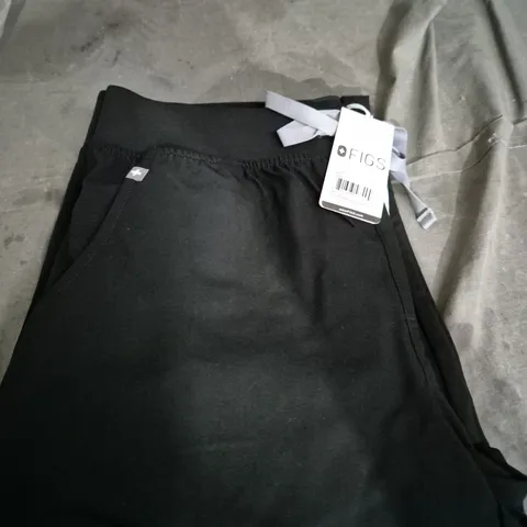 FIGS Scrub Pants β Black, Drawstring Waist (Unisex) - SIZE M