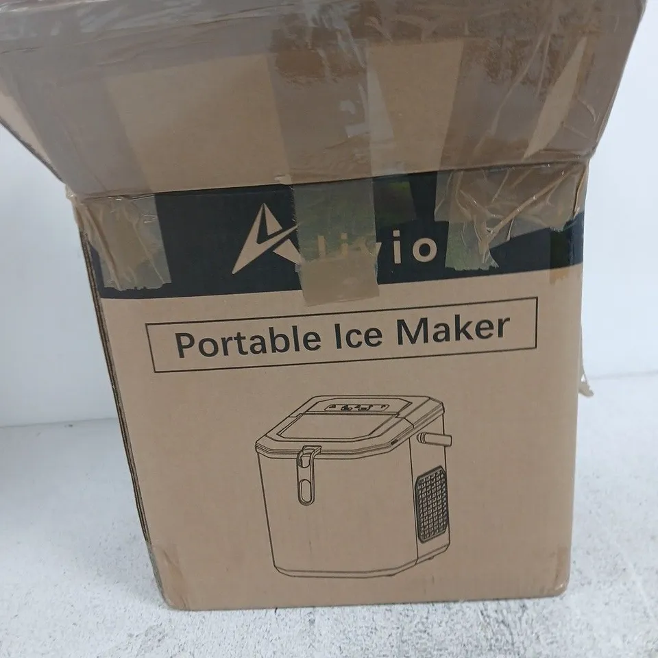 PORTABLE ICE MAKER – BOXED WITH INSTRUCTION SHEET