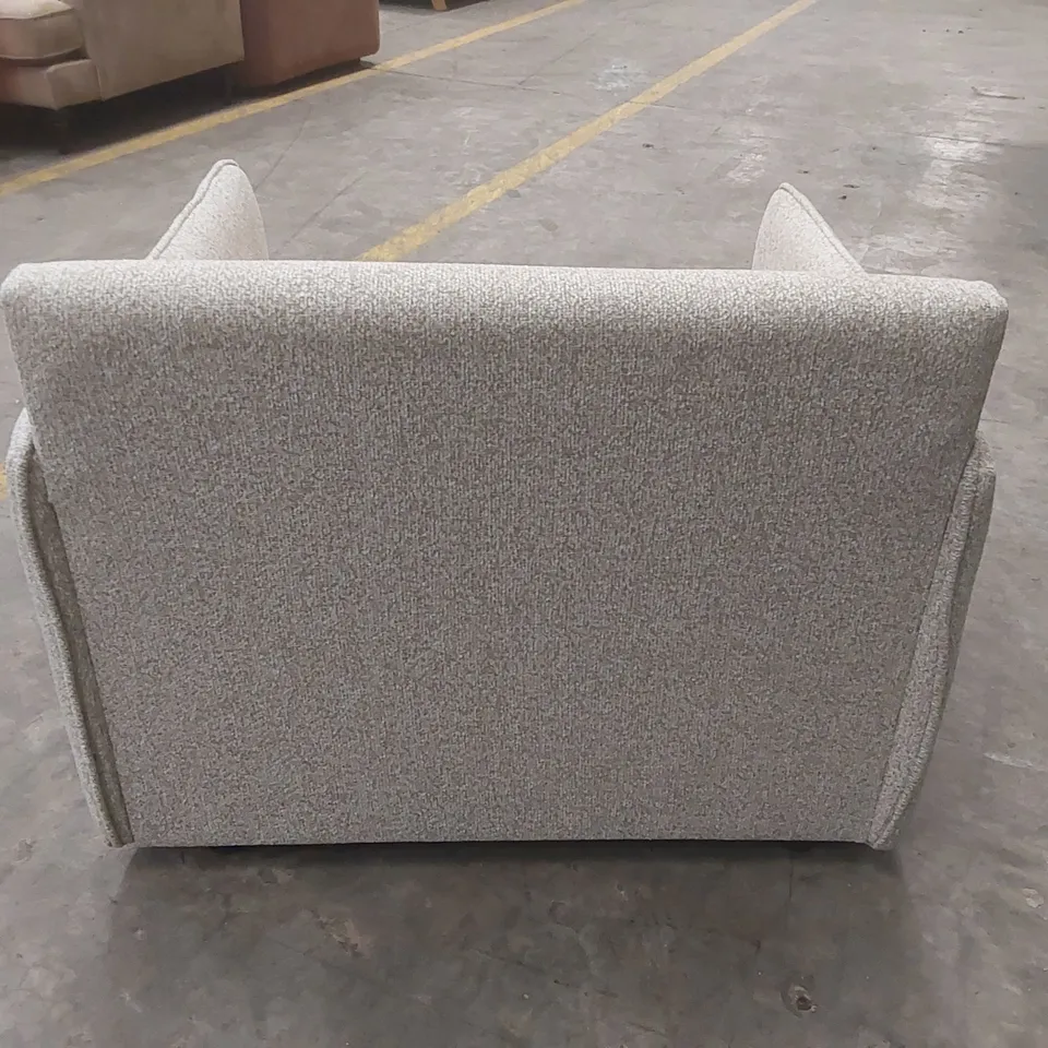 QUALITY DESIGNER FABRIC UPHOLSTERED ARMCHAIR