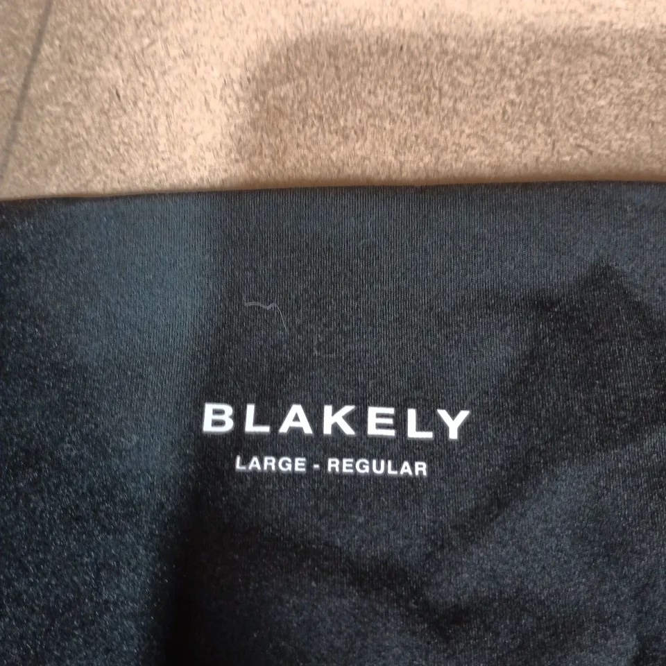 BLAKELY TROUSERS – UK L (LARGE REGULAR) – BLACK