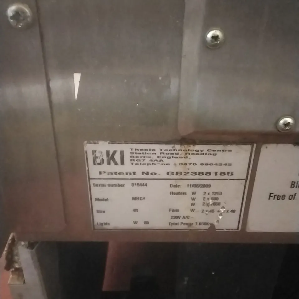COMMERCIAL SELF SERVICE HOT FOOD DELI WARMER