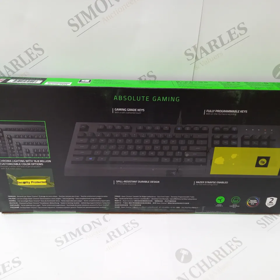 BRAND NEW BOXED RAZER CYNOSA LITE ESSENTIAL GAMING KEYBOARD 