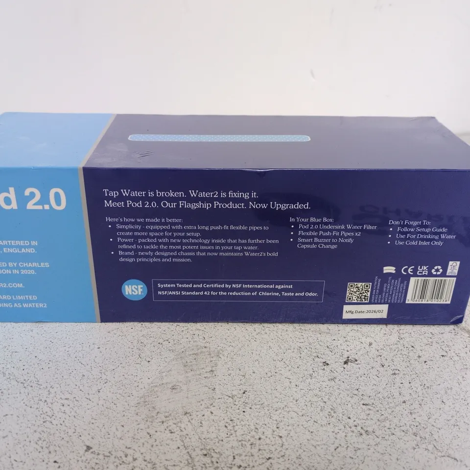 SEALED WATER2 POD 2.0 FILTER
