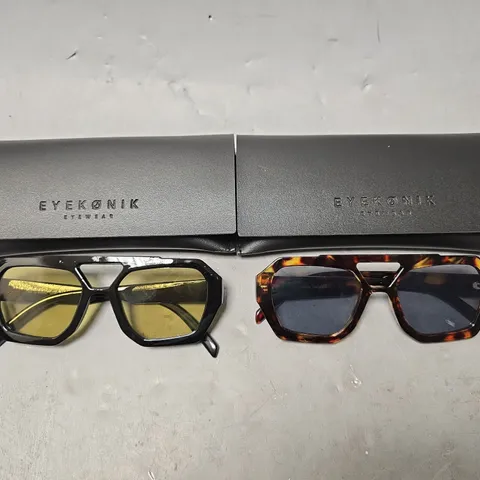 SET OF 2 EYEKONIK SUNGLASSES 