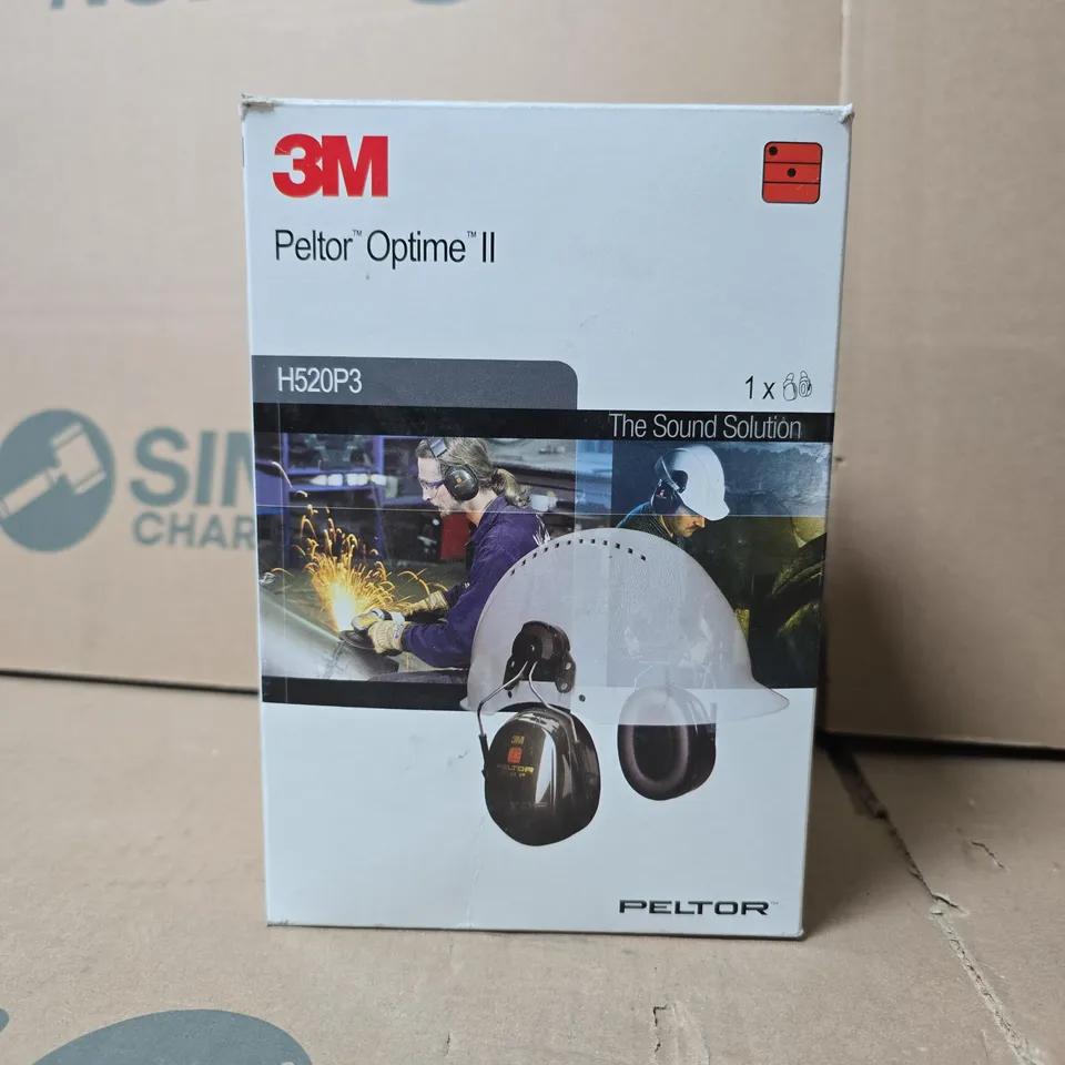 3M PELTOR OPTIME II H520P3 HEARING PROTECTION EARMUFFS