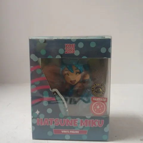 HATSUNE MIKU VINYL FIGURE – GLITTER EDITION, YOUTOOZ EXCLUSIVE, BOXED
