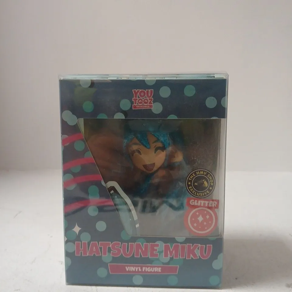 HATSUNE MIKU VINYL FIGURE – GLITTER EDITION, YOUTOOZ EXCLUSIVE, BOXED