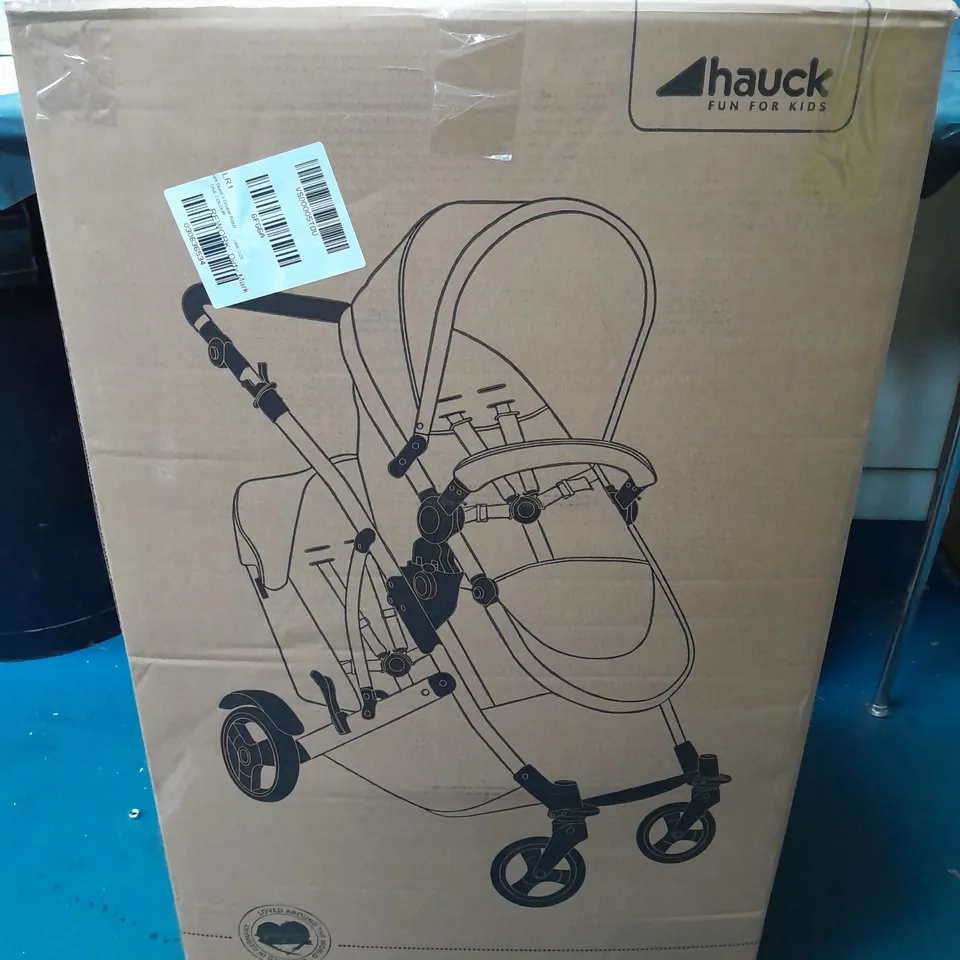 BOXED HAUCK DUETT II DOUBLE BUGGY - COLLECTION ONLY  RRP £349
