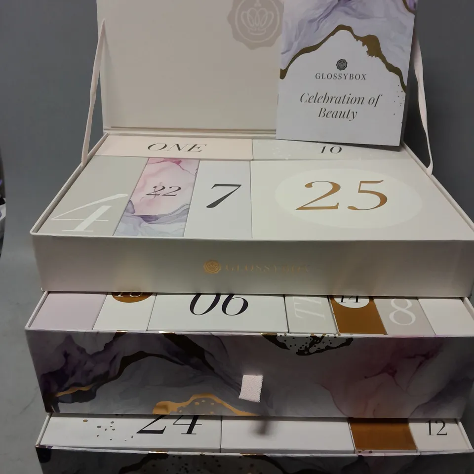 GLOSSYBOX CELEBRATION OF BEAUTY ADVENT CALENDER