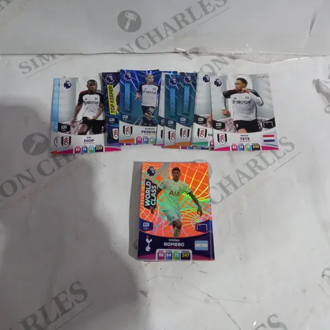 BAG OF APPROX 25 ASSORTED TOPPS MATCH ATTAX'S