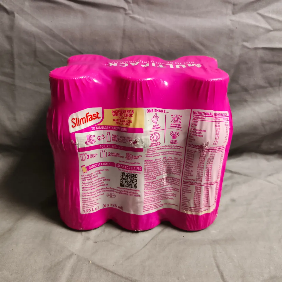SLIMFAST SHAKE MULTIPACK – 6 X 325 ML