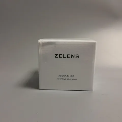 BOXED AND SEALED ZELENS AQUA SHISO HYDRATING GEL CREAM 50ML