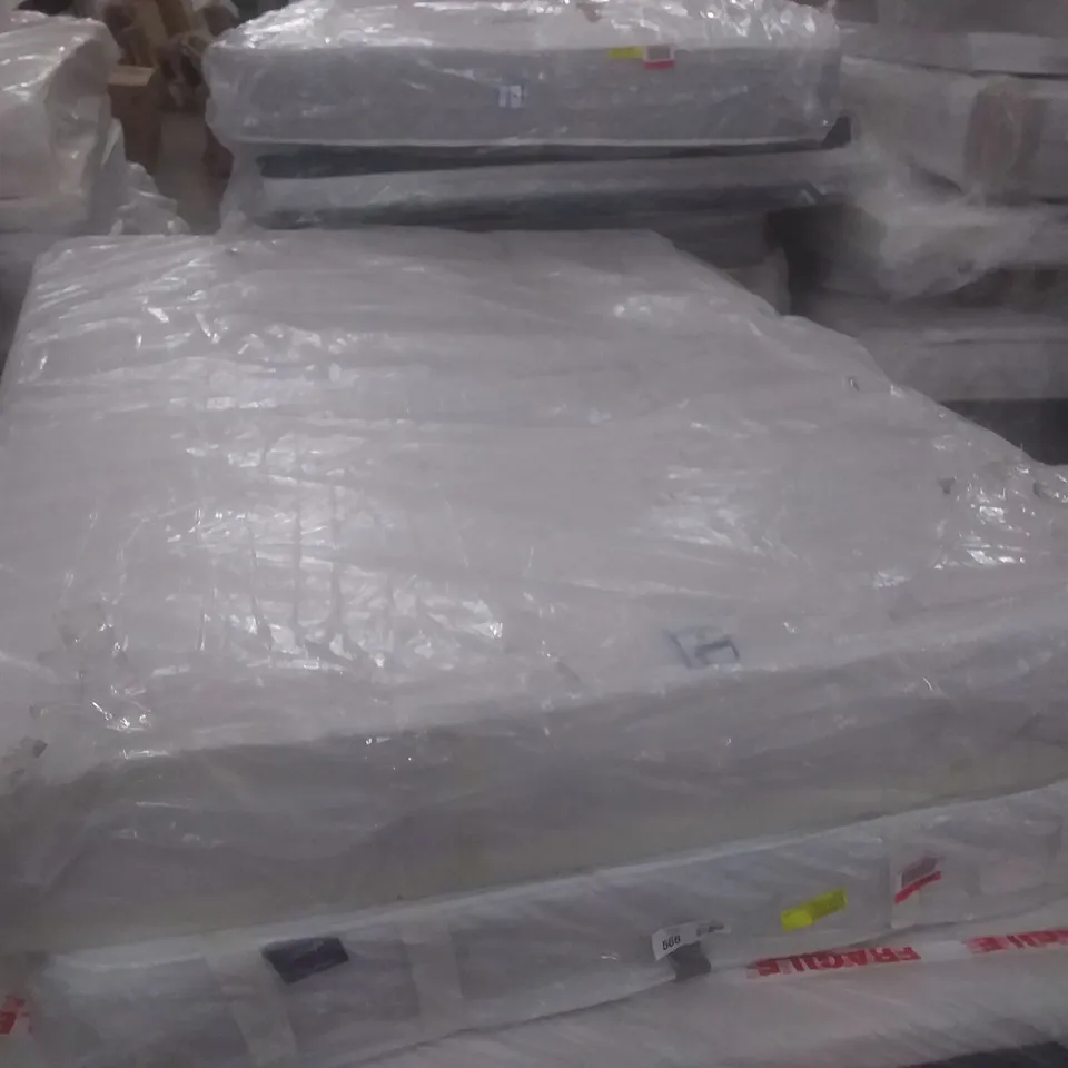 BAGGED 25CM LUXURY MEMORY FOAM 5FT MATTRESS 