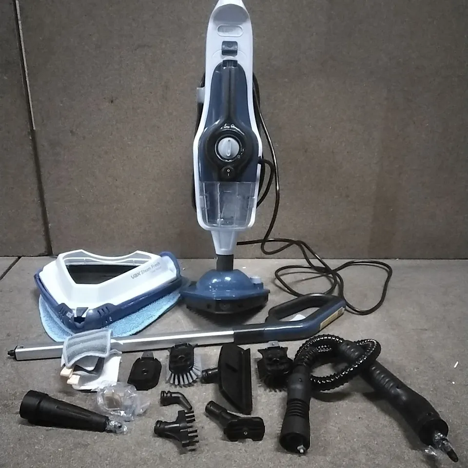 BOXED VAX STEAM FRESH TOTAL HOME STEAM CLEANER CDST-SFXT