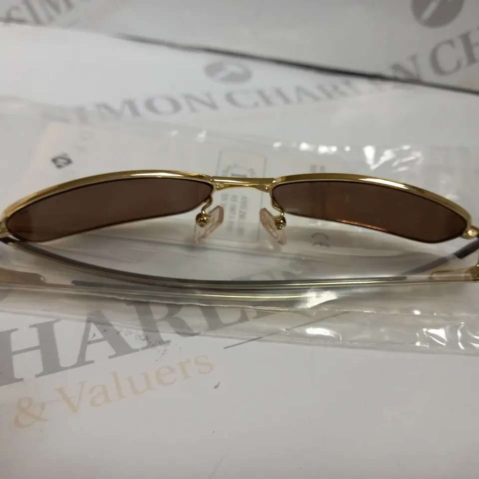 APPROX 9 DERIGO SUNGLASSES - GOLD