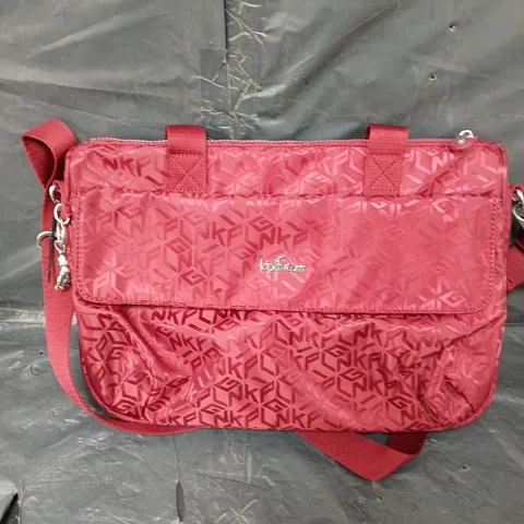 KIPLING CROSS BODY BAG IN RED 