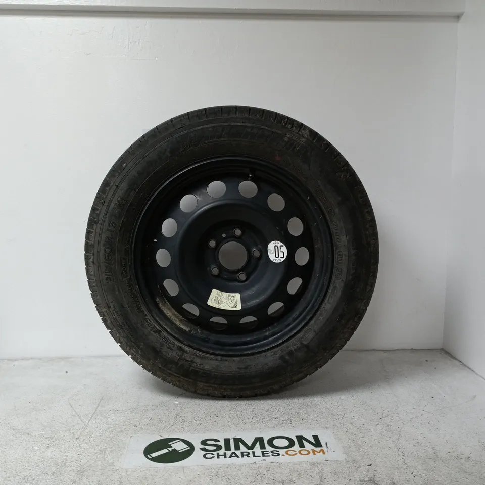 SPARE TYRE ON STEEL WHEEL – MICHELIN 215/60R16