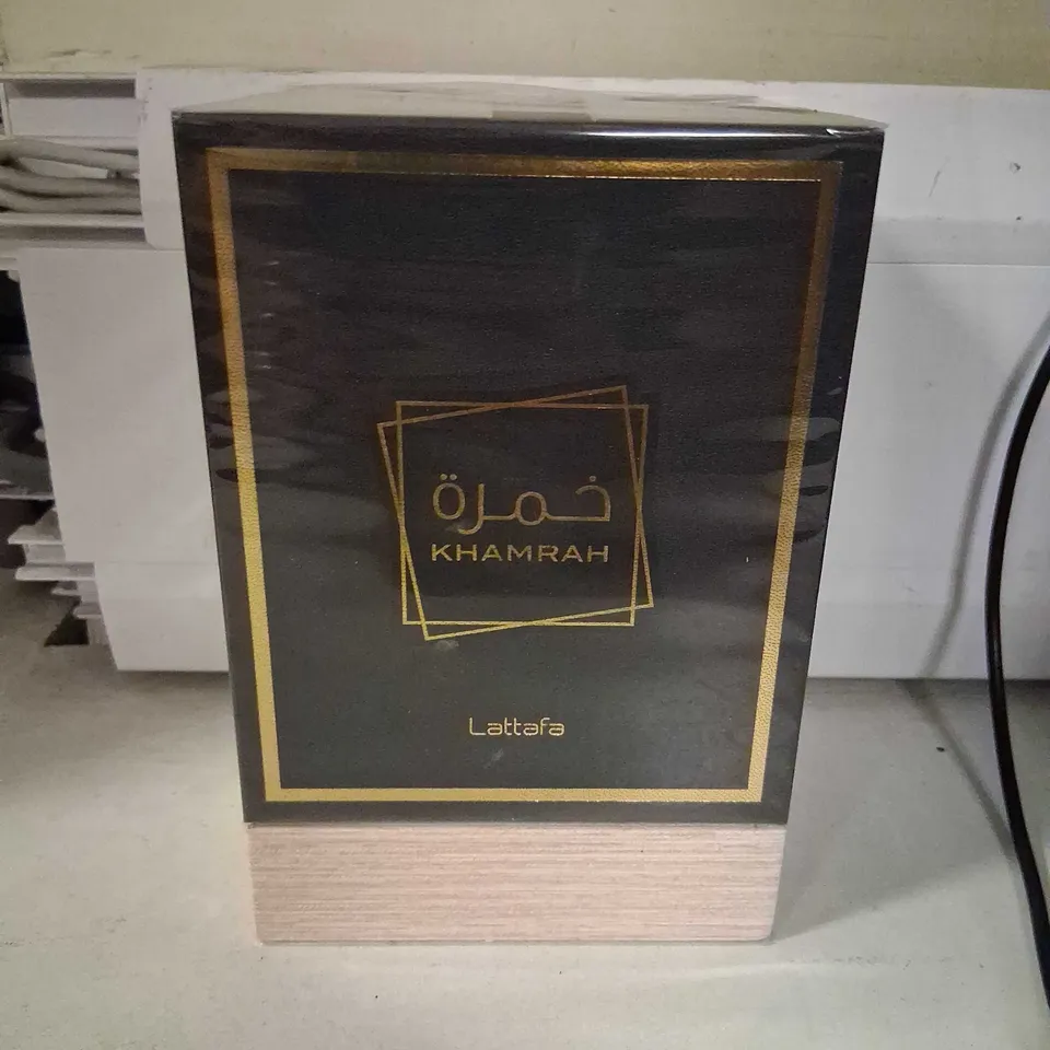 BOXED AND SEALED KHAMRAH LATTAFA EAU DE PARFUM 100ML