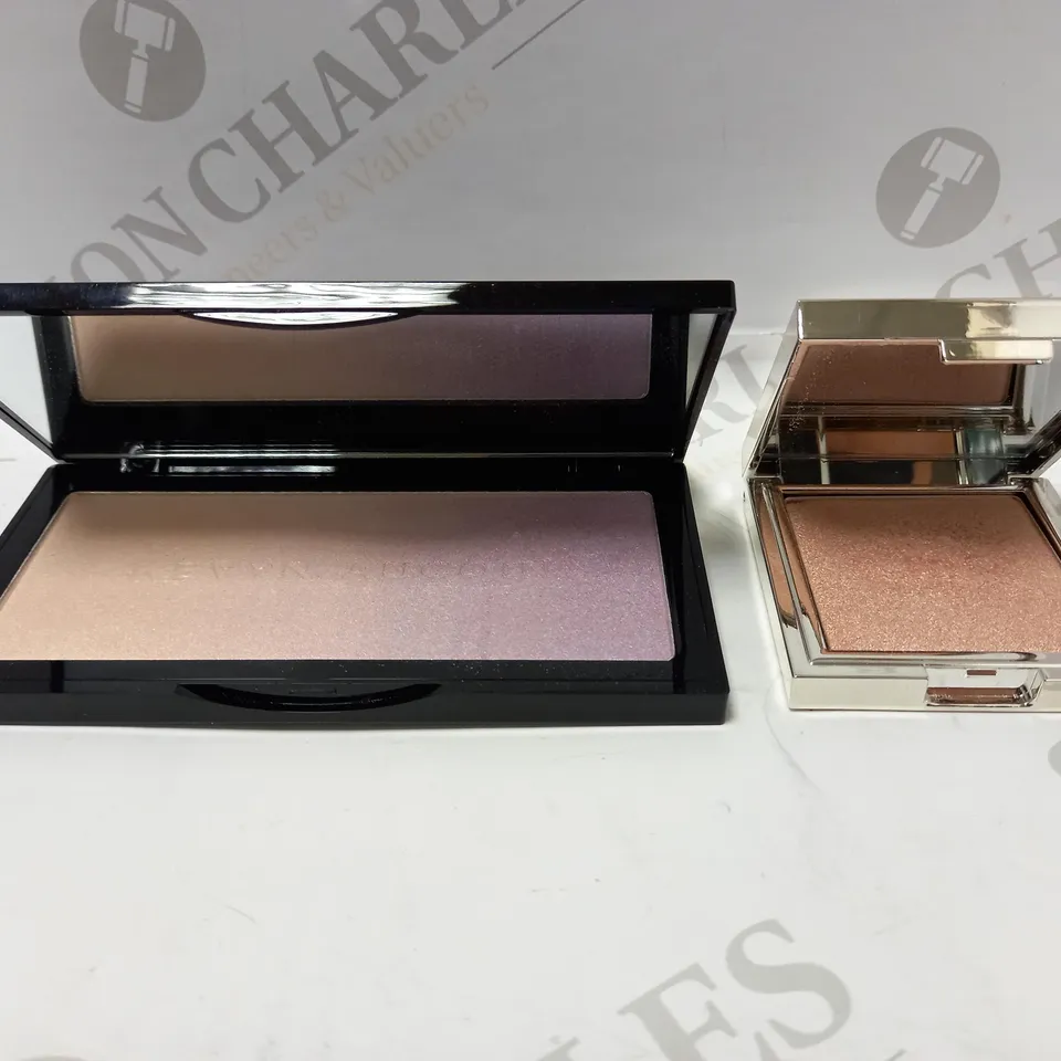 LOT OF 2 ASSORTED HIGHLIGHTER MAKEUP PRODUCTS TO INCLUDE KEVYN AUCOIN - IBIZA & JOUER - ROSE QUARTZ