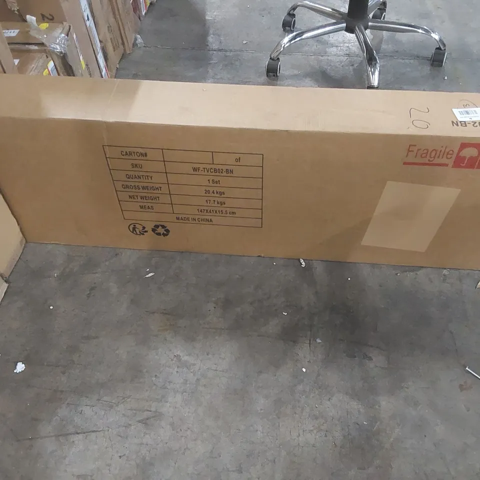 BOXED TV STAND FOR TV'S UP TO 55"