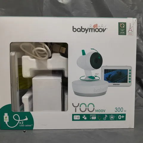 BABYMOOV YOO-MOOV MOTORISED VIDEO/CAMERA BABY MONITOR AND NIGHT LIGHT