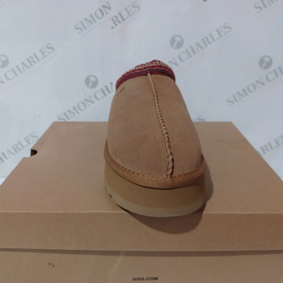 UGG PLATFORM SLIPPERS IN BROWN - UK 5