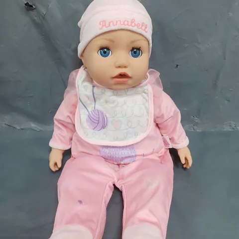 INTERACTIVE BABY ANNABELL 