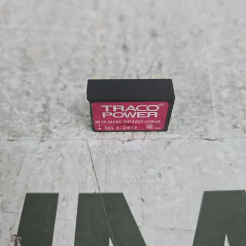 TRACO POWER DC-DC CONVERTER 5V 600MA, 3W – SINGLE OUTPUT