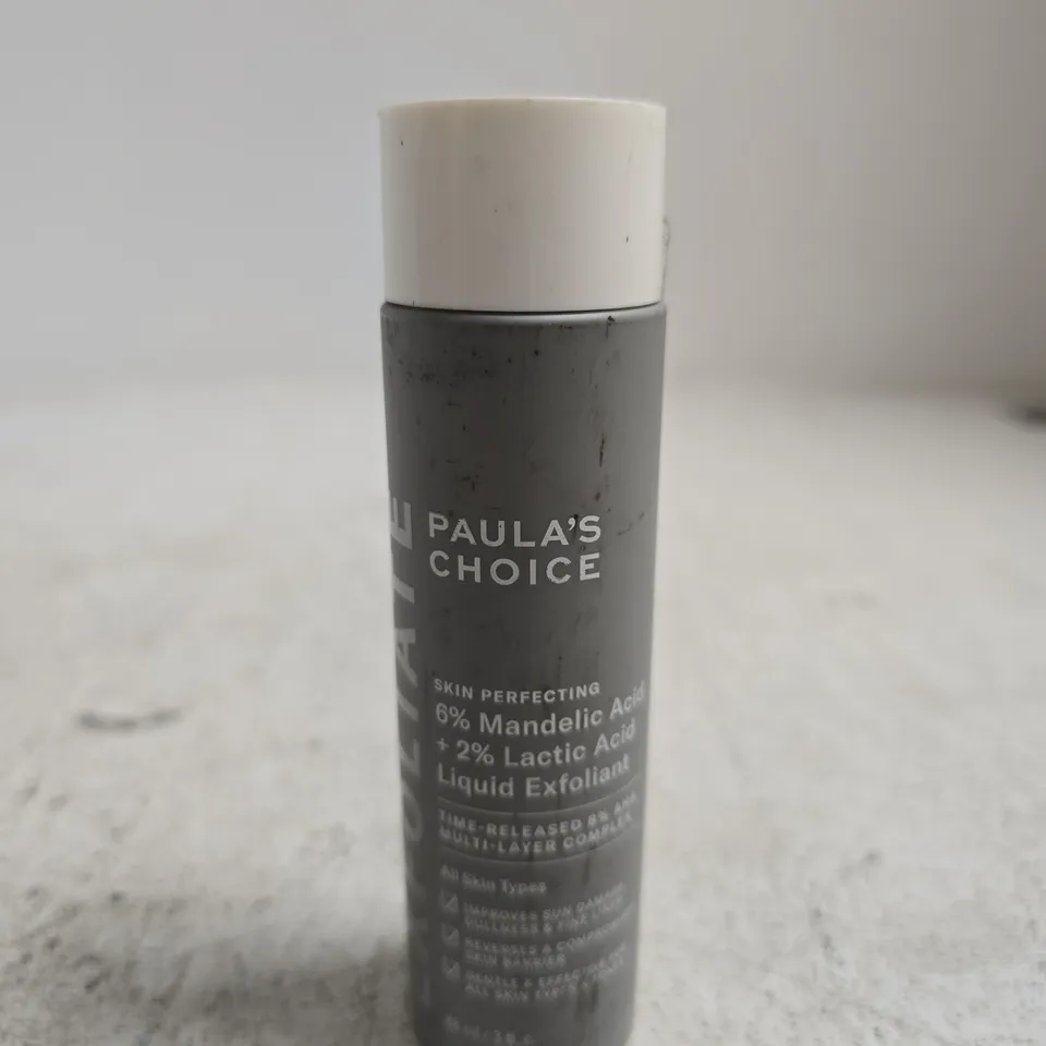 PAULA'S CHOICE SKIN PERFECTING 6% MANDELIC ACID + 2% LACTIC ACID LIQUID EXFOLIANT